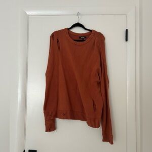 Men fall weather perfect rough edge sweater USA Medium
